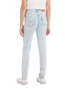 Calça Jeans Levi's 720 High Azul Para Menina