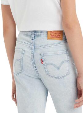 Calça Jeans Levi's 720 High Azul Para Menina