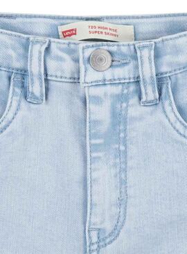 Calça Jeans Levi's 720 High Azul Para Menina