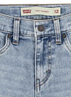 Calça Jeans Levis 510 Skinny Azul para Menino