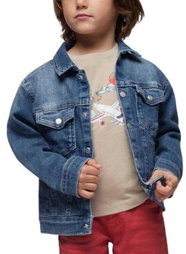 Jaqueta Jeans Mayoral Denim Média para Menino