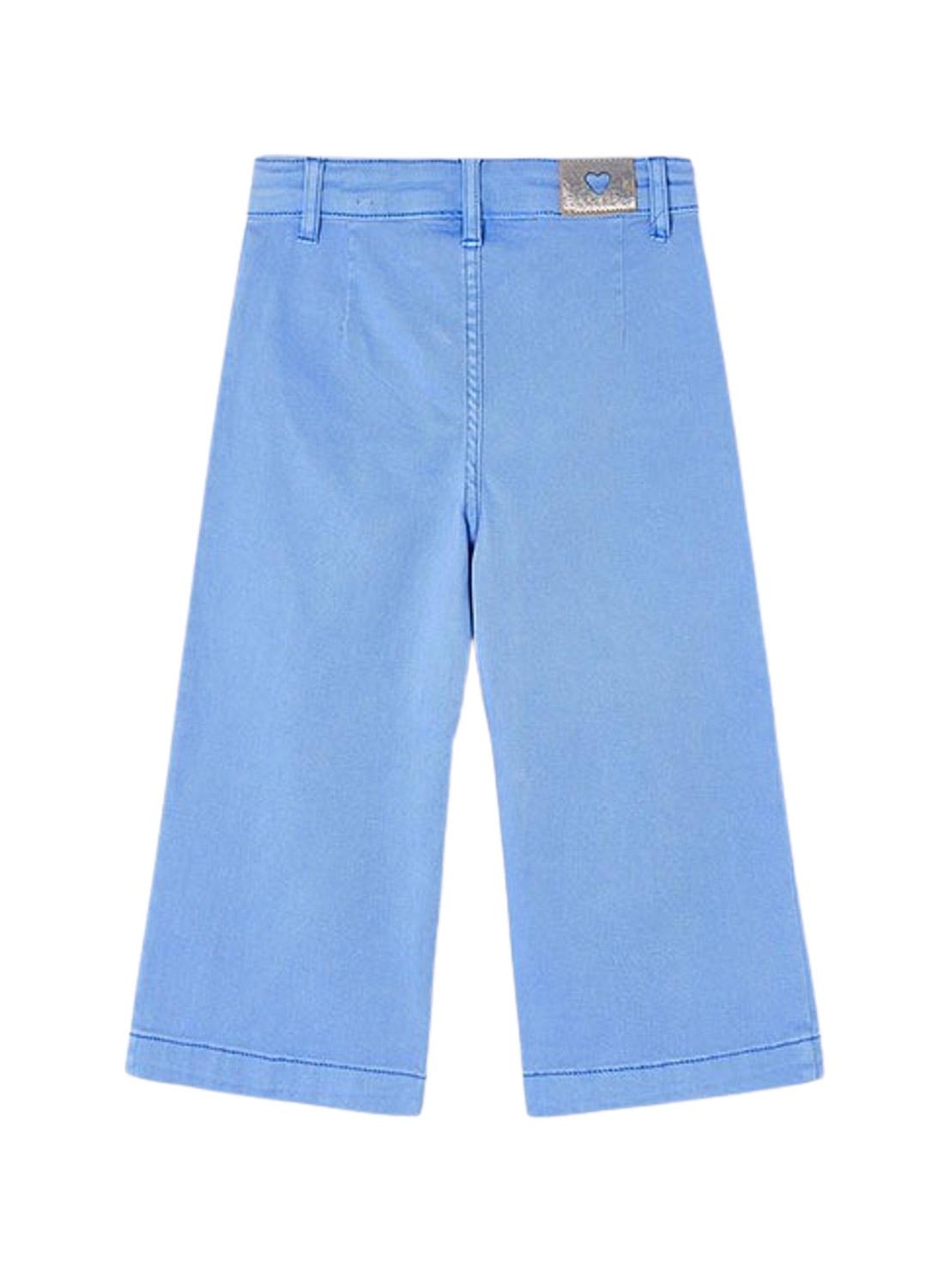 Calça Mayoral Wide Azul para Menina