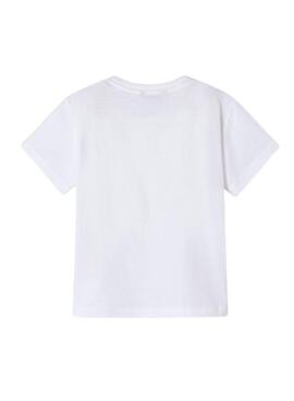 Camiseta Mayoral Trampantojo Branco para Menino.