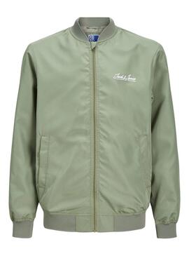 Jaqueta Jack And Jones Oliver Bomber Verde para criança