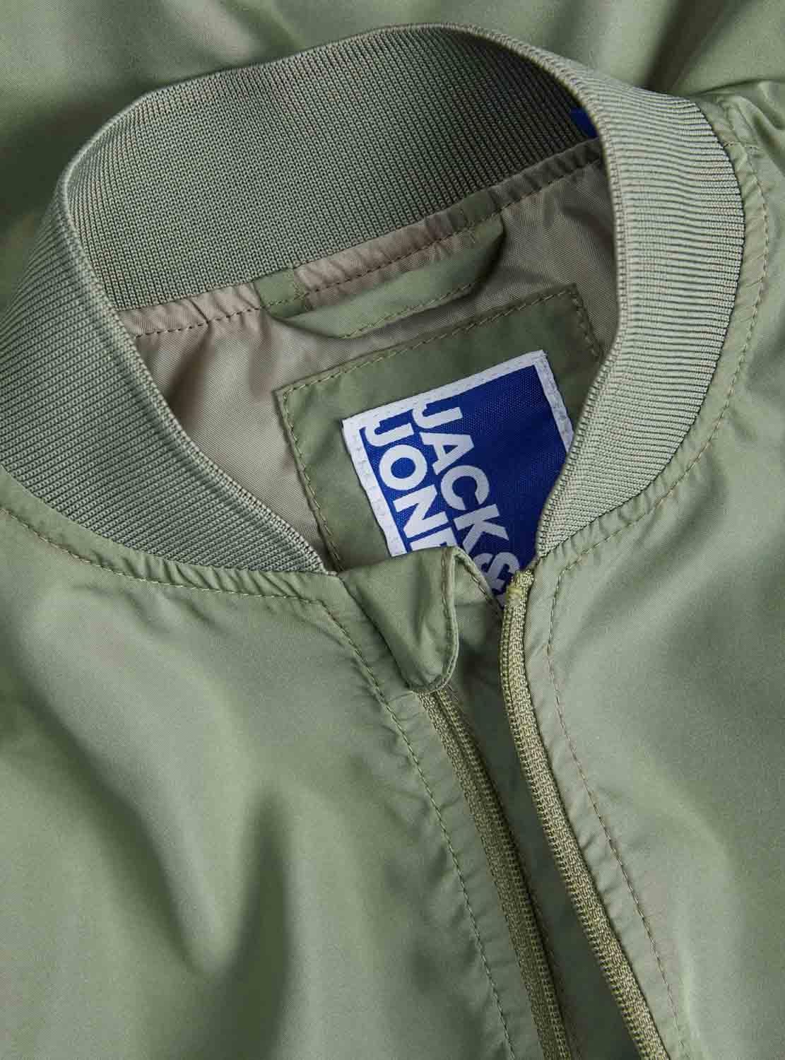 Jaqueta Jack And Jones Oliver Bomber Verde para criança