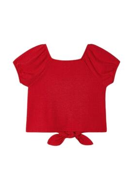 Camiseta Mayoral Canale Vermelho para Menina
