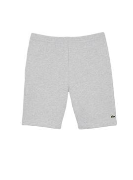 Bermudas Lacoste Jogger Cinza Eco Para Homem