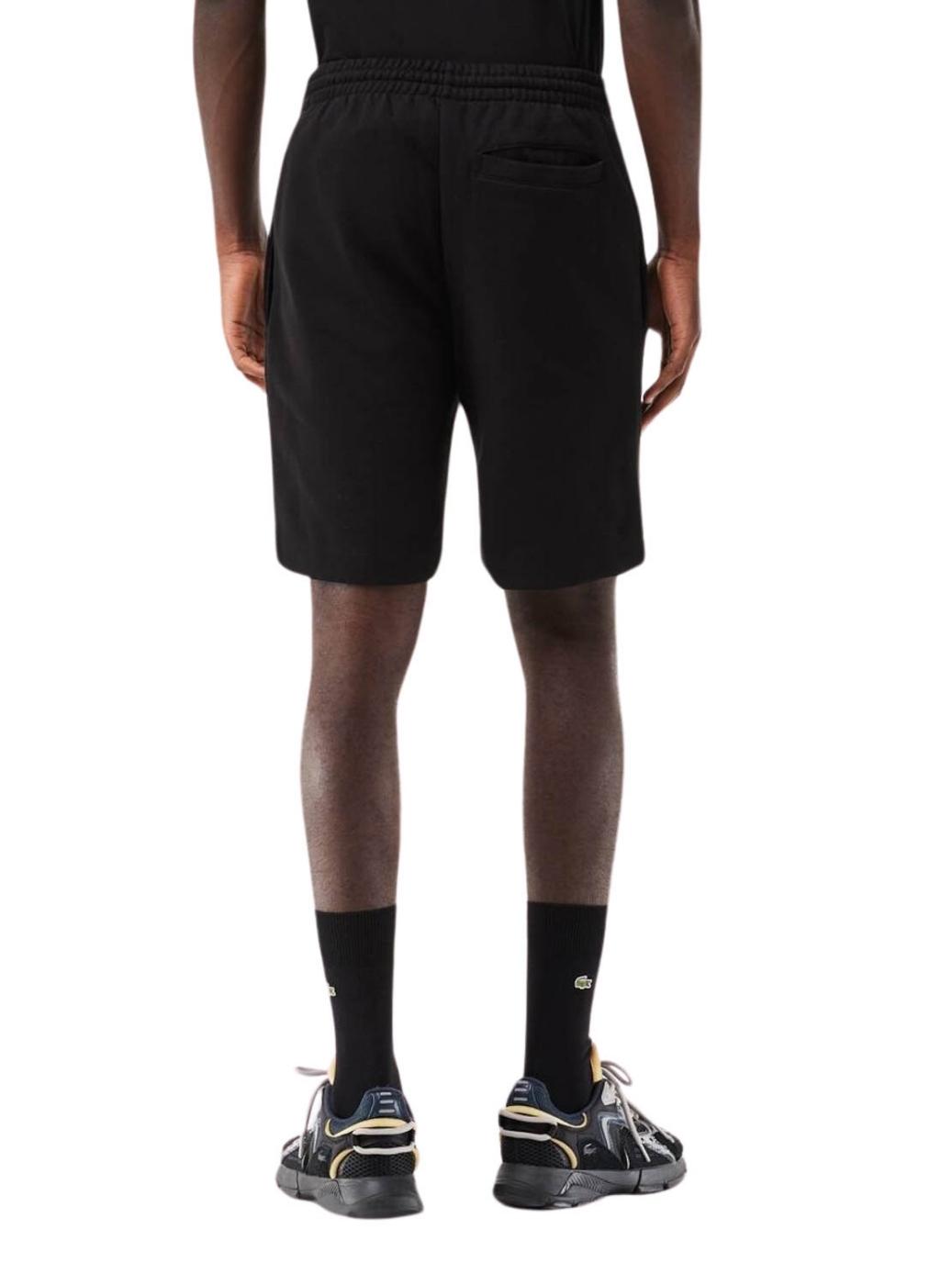 Bermudas Lacoste Eco Preto Para Homem