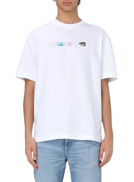 Camiseta Calvin Klein Photoprint Branco Masculina