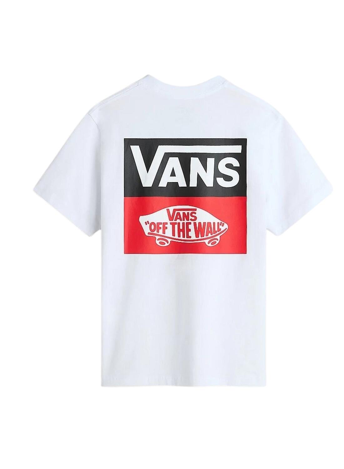 Camiseta Vans OG Logo Branco Para Crianças