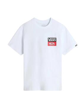 Camiseta Vans OG Logo Branco Para Crianças