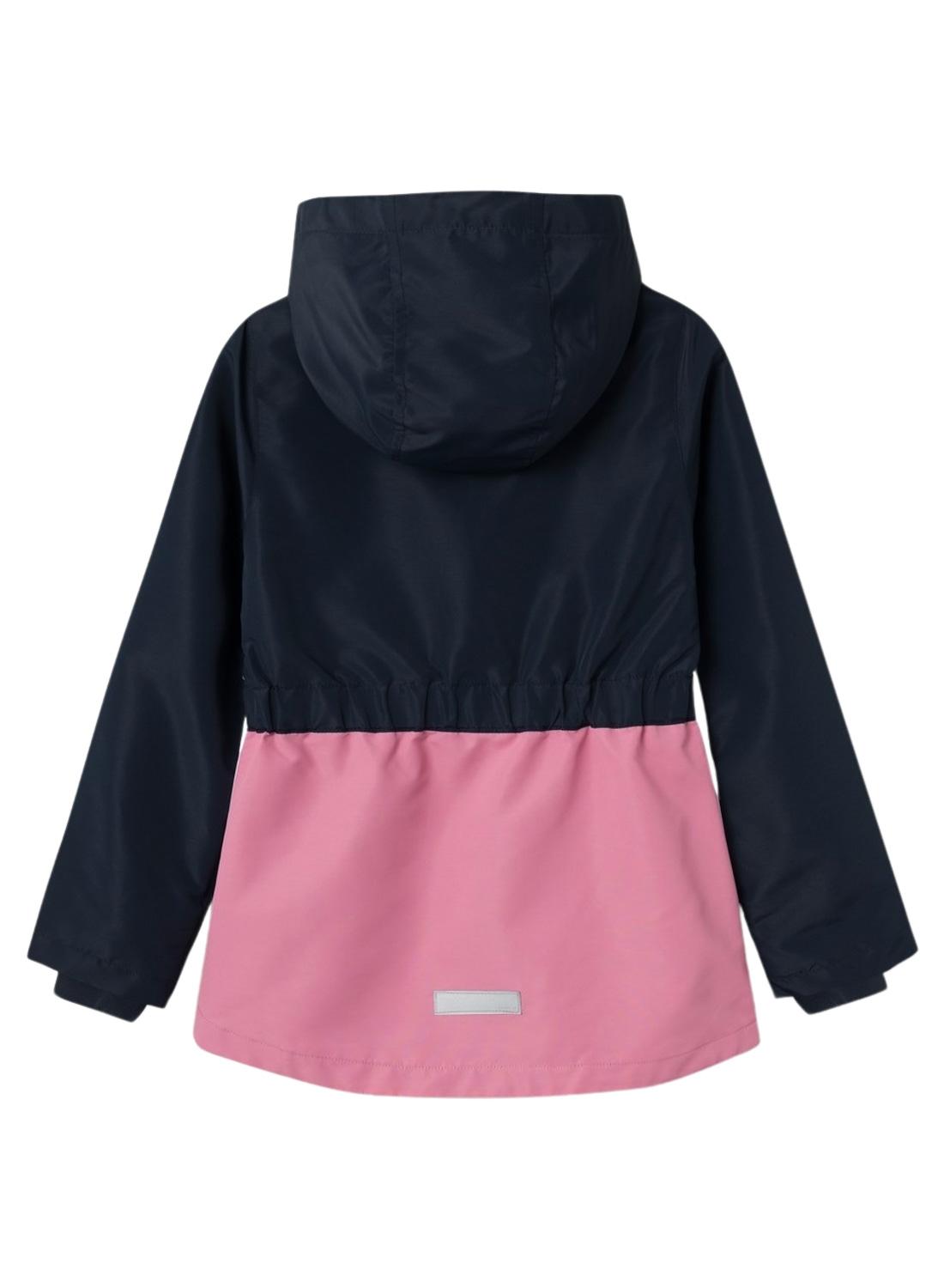 Casaco Name It Maxi Blocks Rosa para Menina