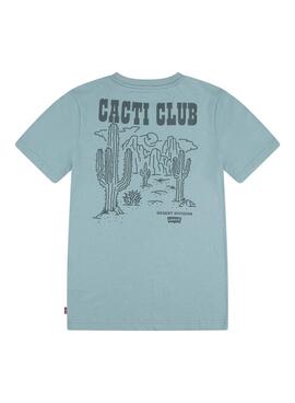 Camiseta Levis Club Azul para Menino