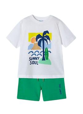 Conjunto Mayoral Sunny Soul Verde Para Menino