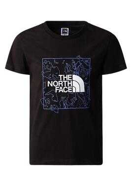 Camiseta The North Face New Graphic Preto Criança