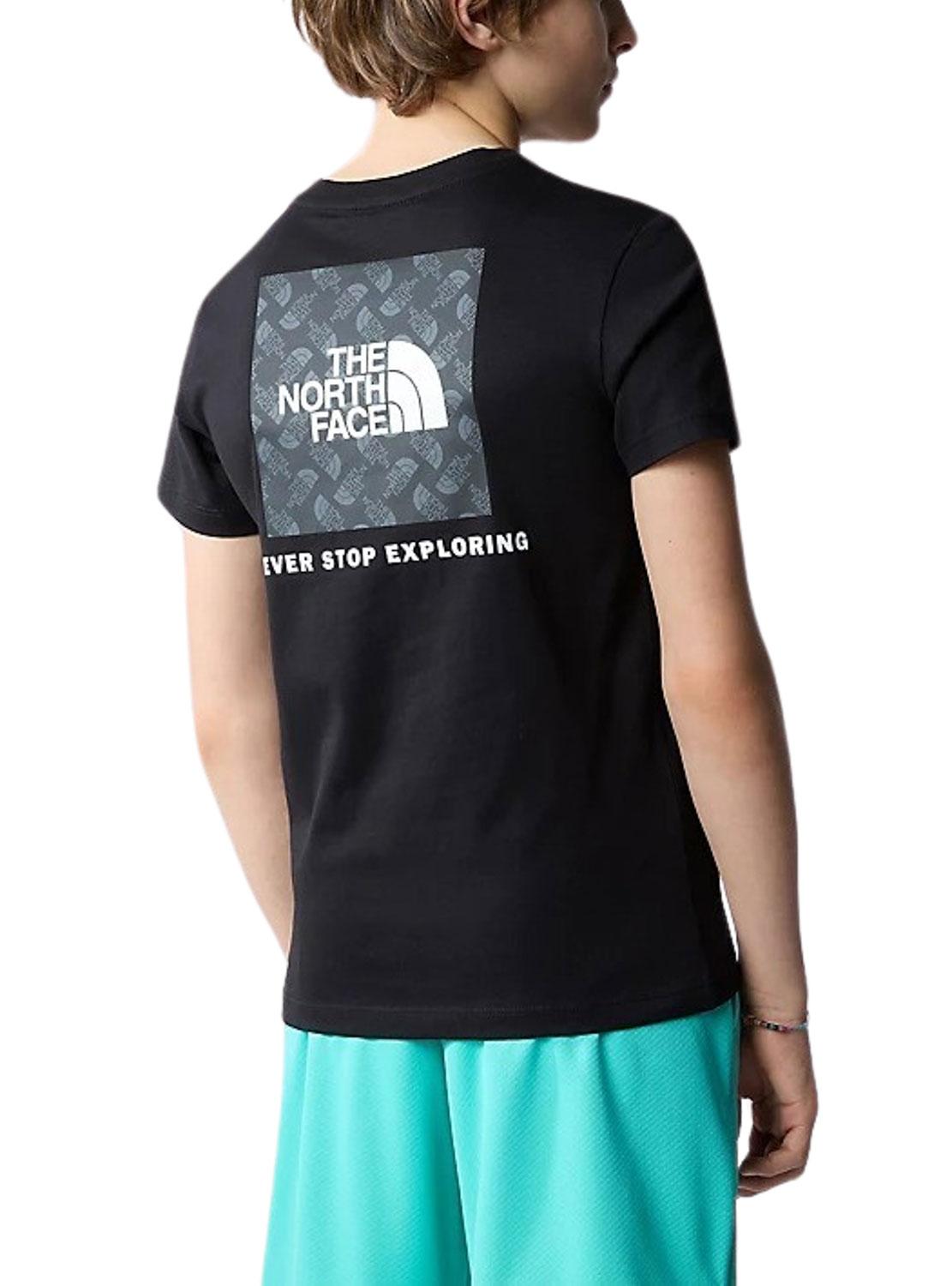 Camiseta The North Redbox Preto Para Menino