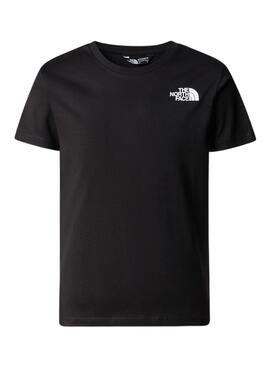 Camiseta The North Redbox Preto Para Menino