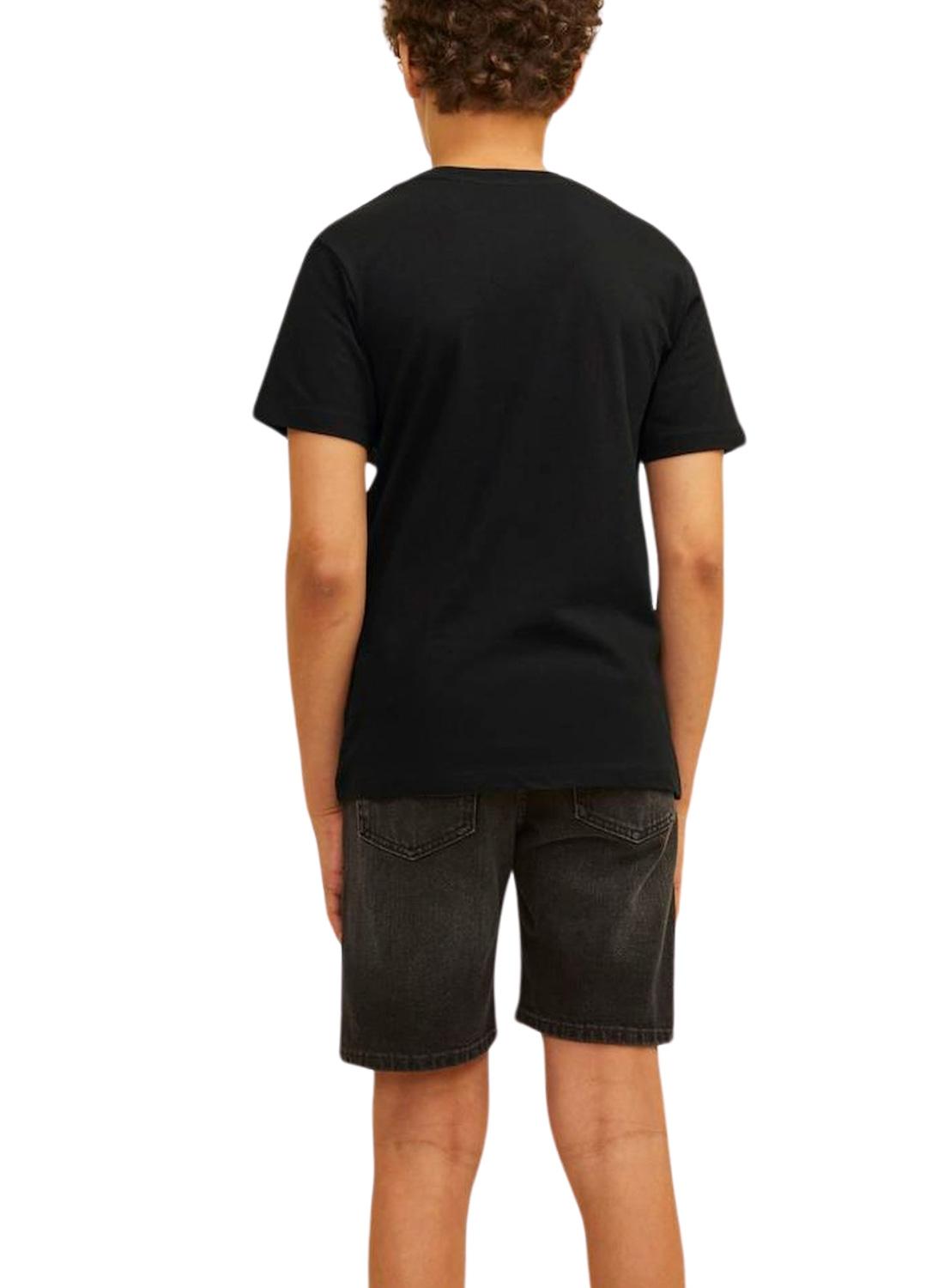 Camiseta Jack and Jones Tampa Fast Preto