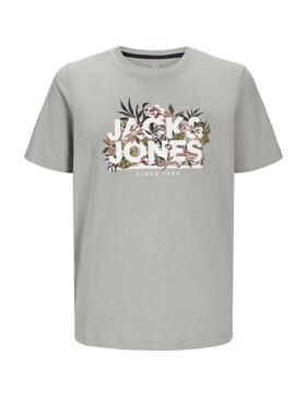 Camiseta Jack and Jones Chill Antracita Para Menino