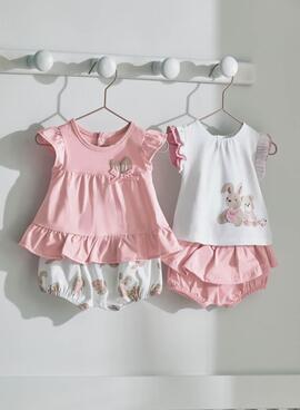 Conjunto Mayoral Ponto 4 Peças Curto Para Bebê