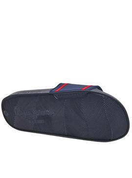 Chinelos Pepe Jeans Slider Azul Marinho Para Menino