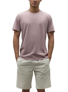 Camiseta Ecoalf Surfin Marrom para Homem