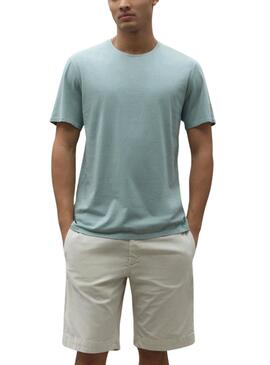 Camiseta Ecoalf Fun Verde Para Homem