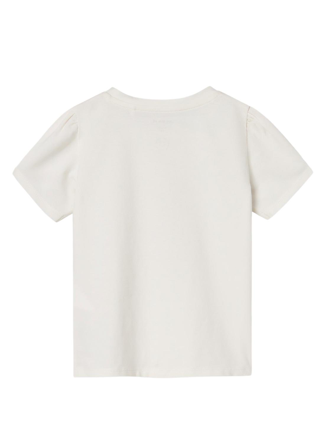 Camiseta Name It Beige Para Menina