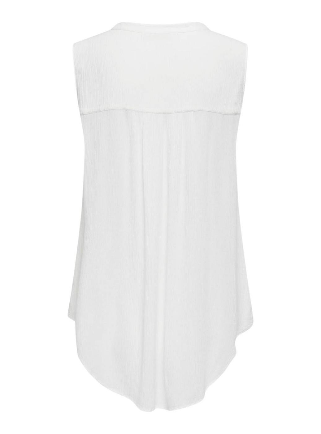 Top Only Jette Branco Para Mulher