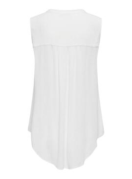 Top Only Jette Branco Para Mulher