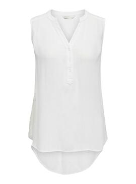 Top Only Jette Branco Para Mulher