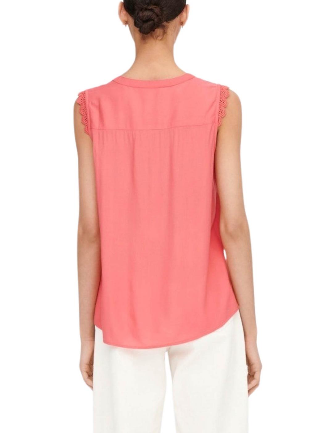 Top Only Kimmi Coral para Mulheres