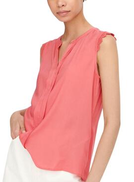 Top Only Kimmi Coral para Mulheres