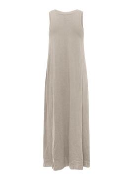 Vestido Only May Beige Para Mulher