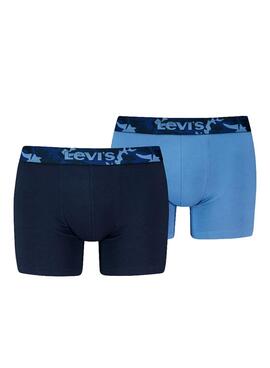 Boxers Levis Camo Marinho Para Homens