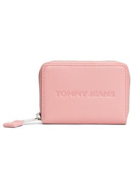 Carteira Tommy Jeans Essential Must Small rosa