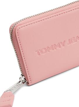 Carteira Tommy Jeans Essential Must Small rosa