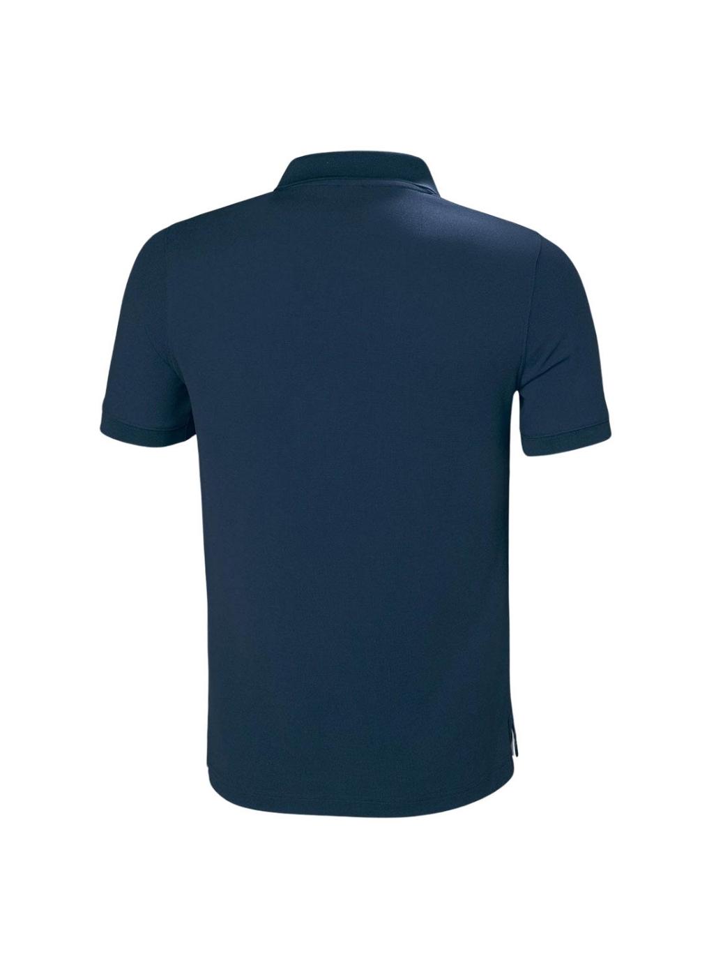 polo azul marinho masculina da Helly Hansen Crewline.