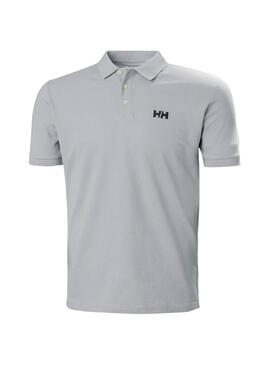 Camisa Polo Helly Hansen Malcesine cinza para homem