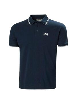 Polo Helly Hansen Genova azul marinho para homem.