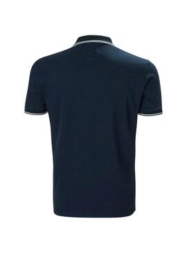 Polo Helly Hansen Genova azul marinho para homem.