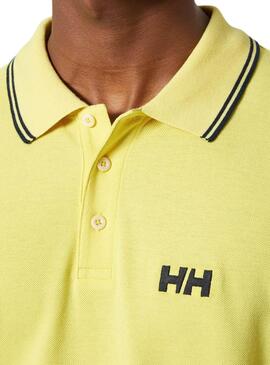 Polo Helly Hansen Genova verde lima para homem