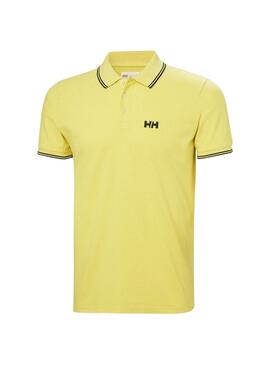 Polo Helly Hansen Genova verde lima para homem