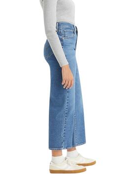 Jeans Levis Wide denim para mulher