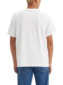 Camisa Levis Corded branca para homem