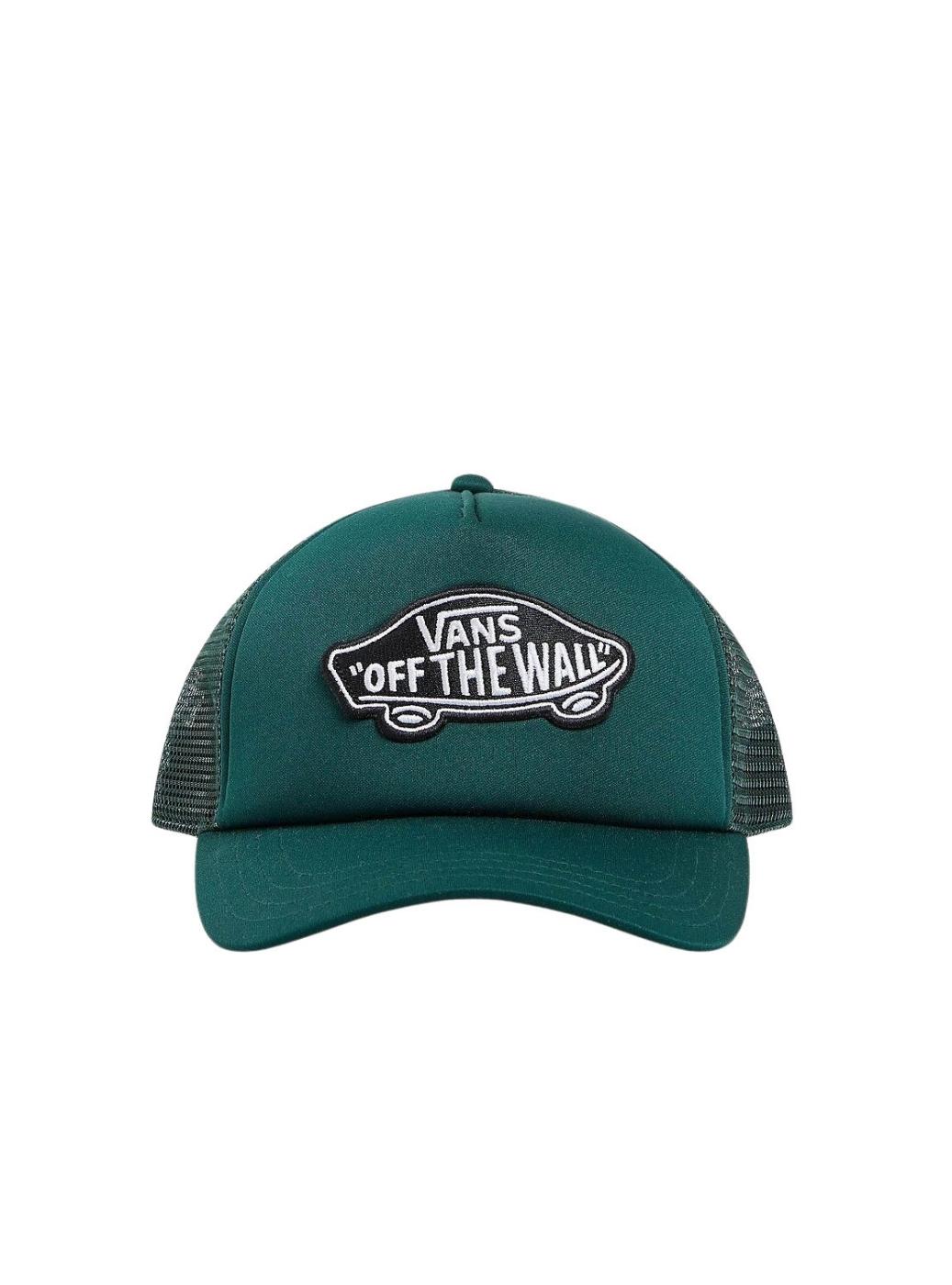 Boné Vans Classic Patch verde para homem.