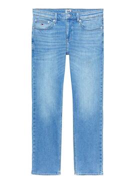 Jeans Tommy Jeans Scanton Slim azul claro para homem