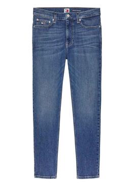 Calça Tommy Jeans Simon Skinny azul para homem.