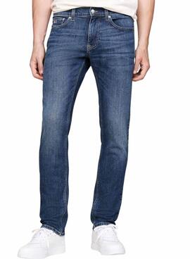 jeans Tommy Jeans Scanton Slim azul para homem.