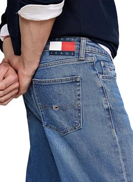 jeans Tommy Jeans Isaac Relaxed Tapered azul para homem.